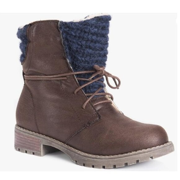 MUK LUKS Women's Tatum Boots, Size 6 - Picture 1 of 7
